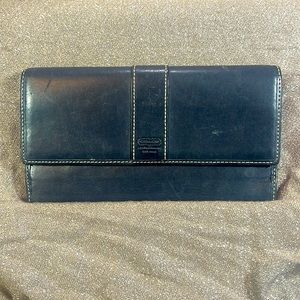 Black Coach Wallet
